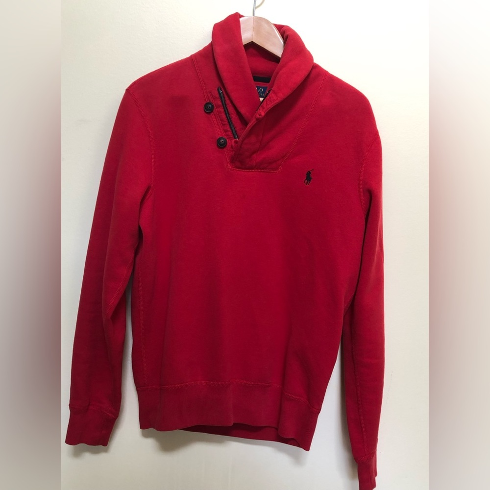 Polo red sweater shirt
